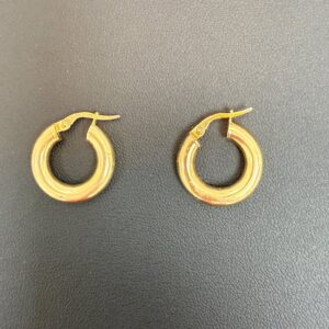 Argolla Redonda Lisa 14k